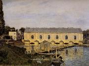 Alfred Sisley The Machine at Marly oil painting artist